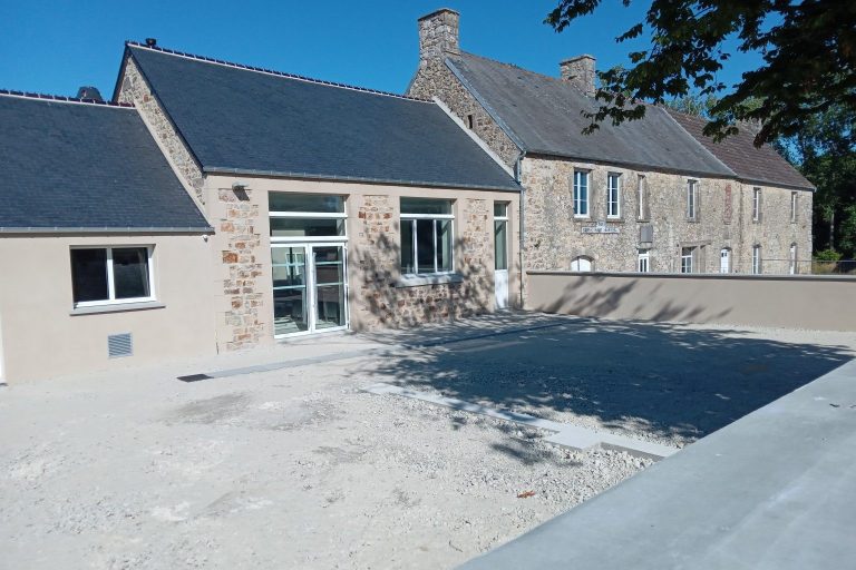 Rauville (Manche), rachat d'une friche (Photo AMRF)