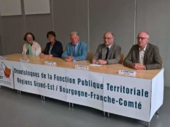 Première conférence des référents déontologues du Grand Est et de Bourgogne-Franche-Comté le 30 aoûts 2018 au CDG 54 (Photo DR)