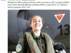 Le lieutenant Audrey Michelon a trouvé la mort aux commandes du Mirage 2000 de la BA 133 de Nancy-Ochey (Photo Armée de l'air)