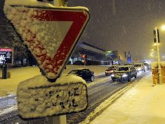 De la neige ce matin sur l'Est de la France